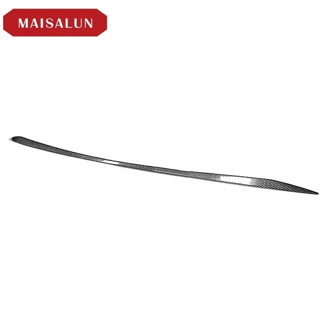 High Quality C63 Style Carbon Fiber Tail Wing Spoiler For Mercedes Benz C Class W205 2015+ Rear Spoiler Auto accessories