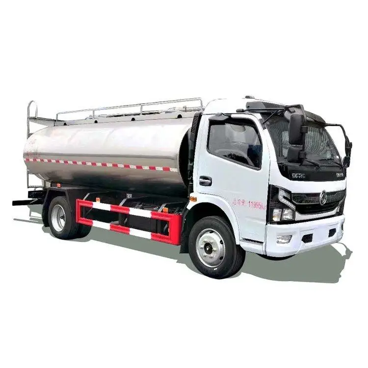 Dongfeng Dolica 8 5 квадратный грузовик для молока резервуар пищевых продуктов из нержавеющей стали безопасный эффективный и надежный транспорт