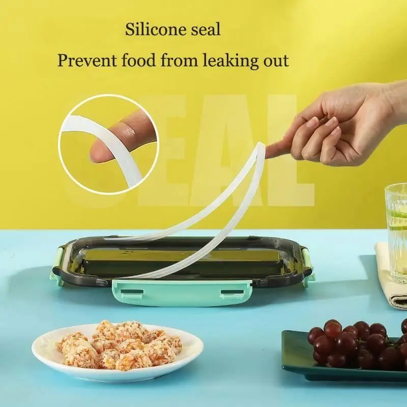 
Lunch Box Tote Two Compartment Layer Warmer Heat Boxes White Wholesale China With 3 Compartments Plastic 6 Container 