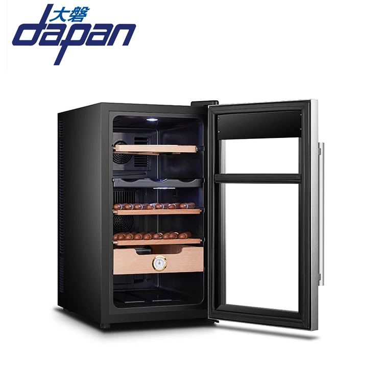 BCC-69D Dual zone two purpose thermoelectric semi-conductor humidor cabinet electrical cigar