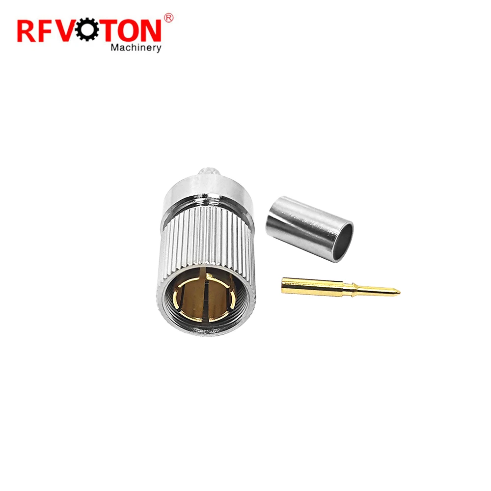 Factory supply L9 1.6-5.6 male plug for 1.6/5.6  FLex5 cable  rf coaxial connector converter connecteur  (rf) in stock ROHS