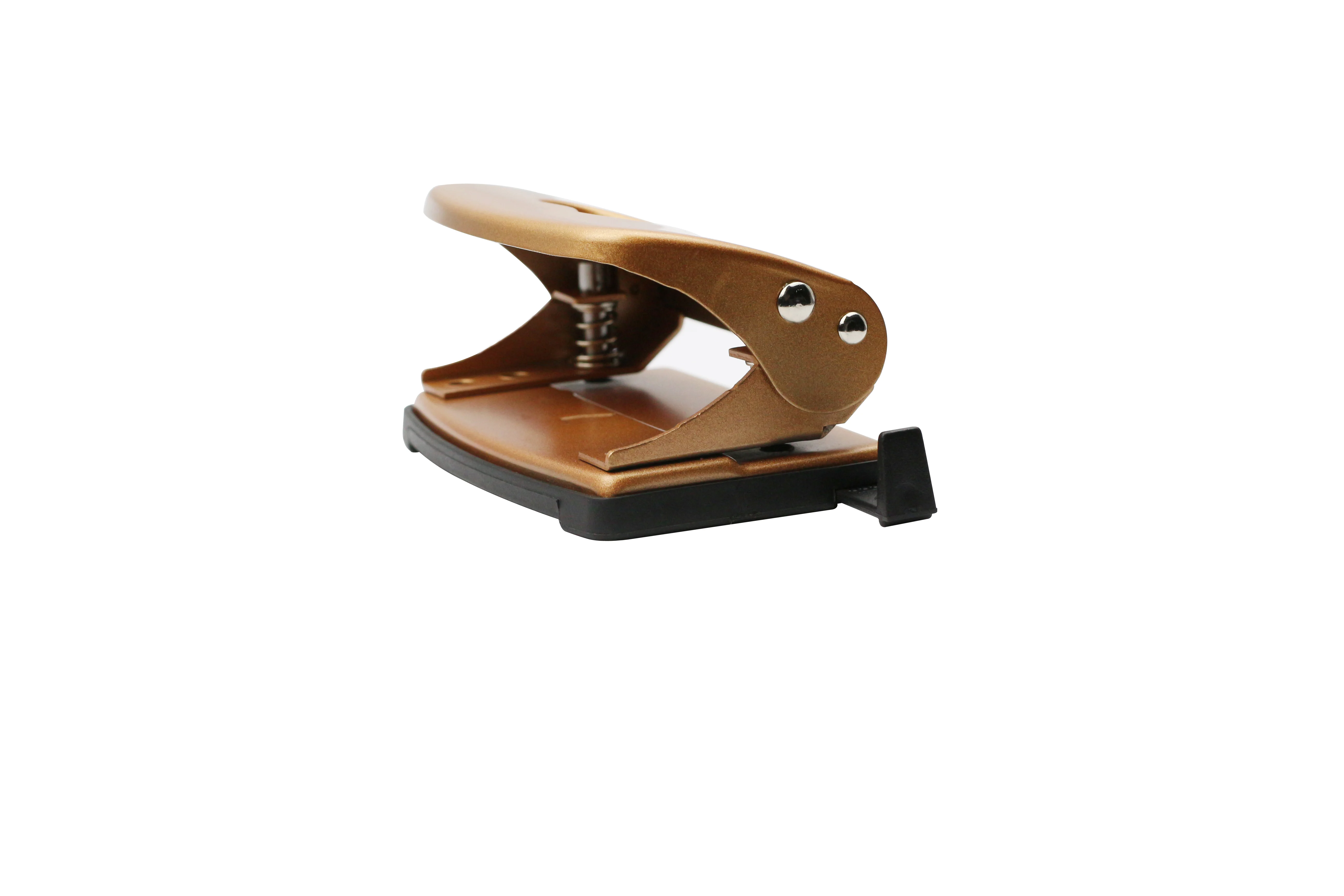 Custom Plastic 2 Hole Craft Paper Punch Machine Office Round Hole Manual Punch Punch