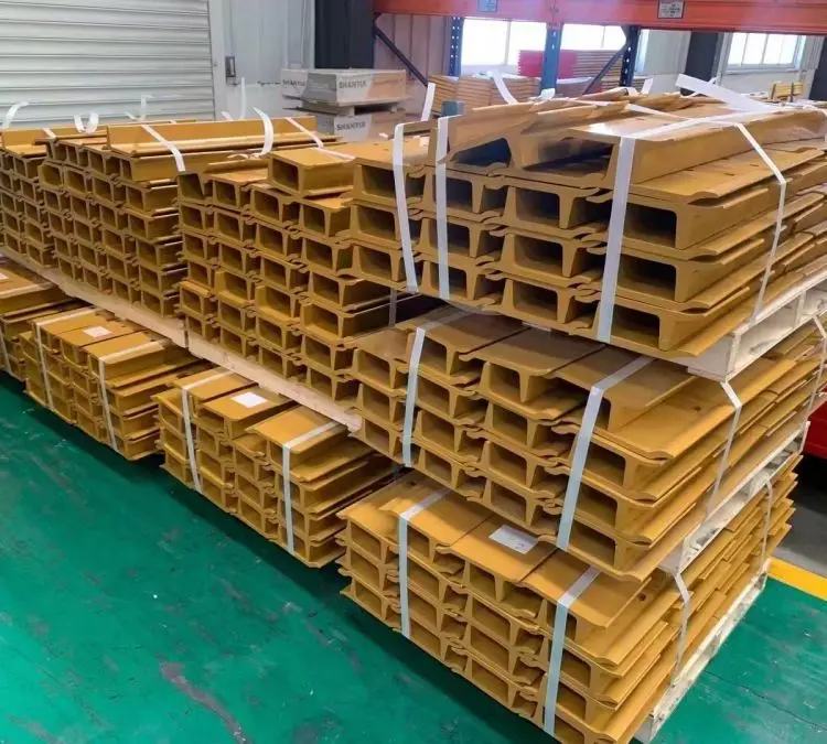 Детали ходовой части EX30 EX200 PC200 EC200 запасные экскаватора гусеничного башмака/Экскаваторные стальные гусеничные колодки