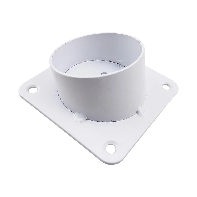 White Metal Mounting Plate 50pcs Iron Contemporary Plastic Dining Chairs Wooden Dining Table Contemporary Sofa Spray Powder