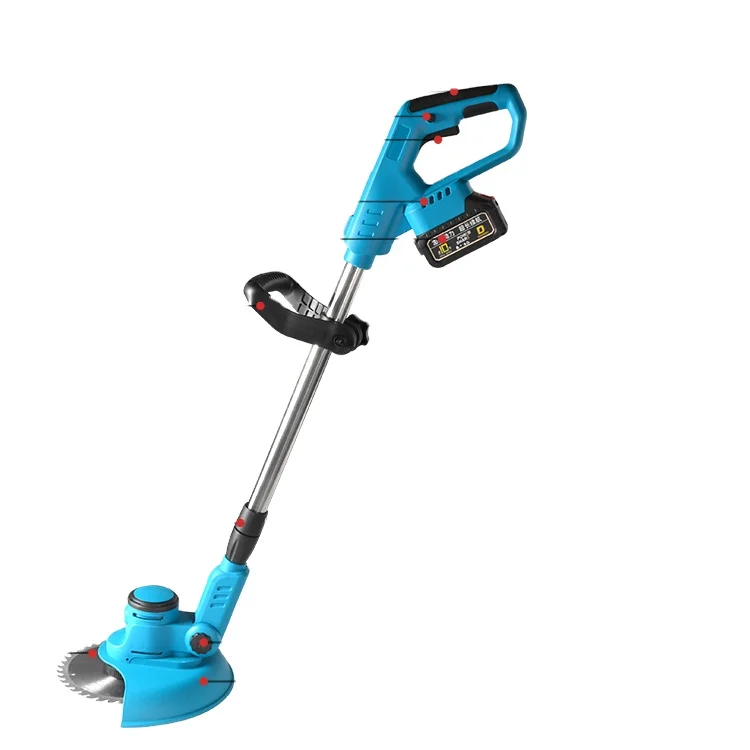 Cordless Steel Lawn Mower with Mulch Feature Brush Cutter and Weed Eater for Grass Trimmer Brush Cutting Best Machine Price