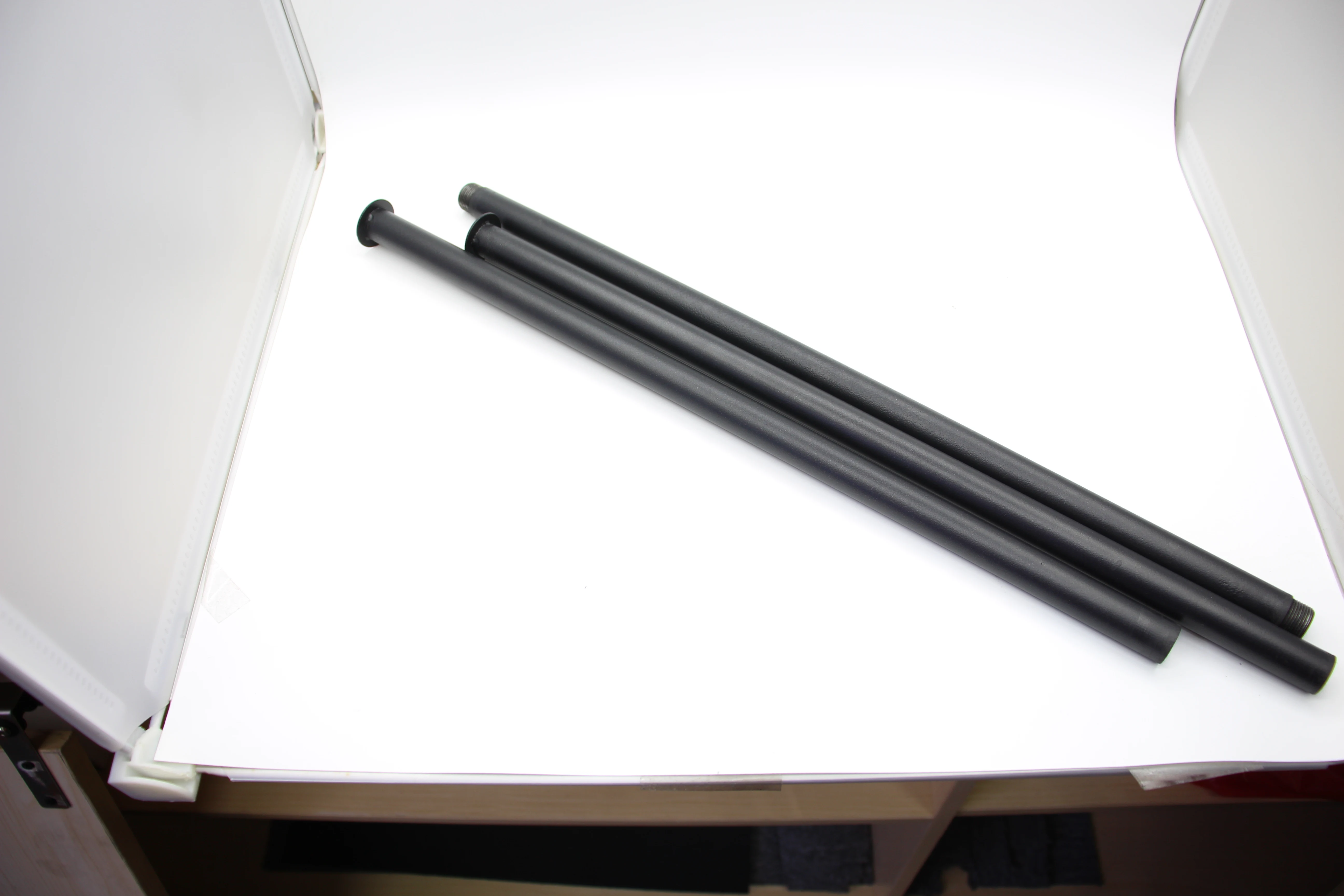 Wooden Mini Cabinet Carbon Steel Double Barn Door Whole Piece Hanging Rails Hardware Accessories Kit