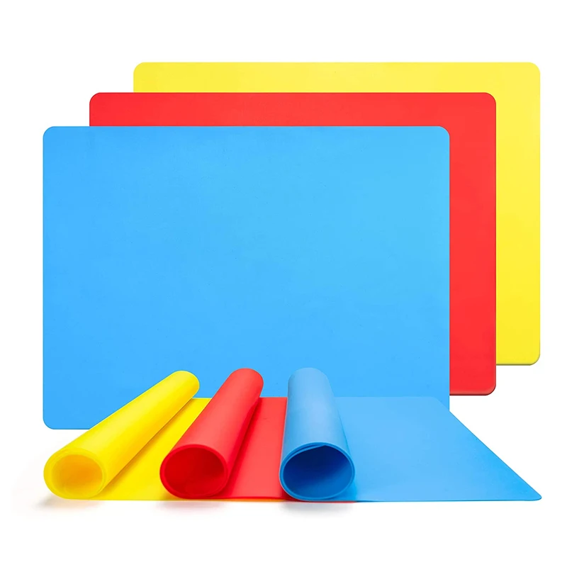 Silicone Baking Mats Sheet Pizza Dough non stick pad sheet silicone mats for kitchen counter
