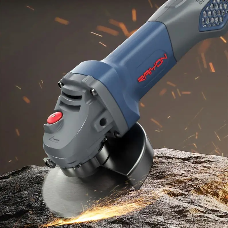 Variable speed 4inch brushless angle grinder high voltage portable mini angle grinder for large structure