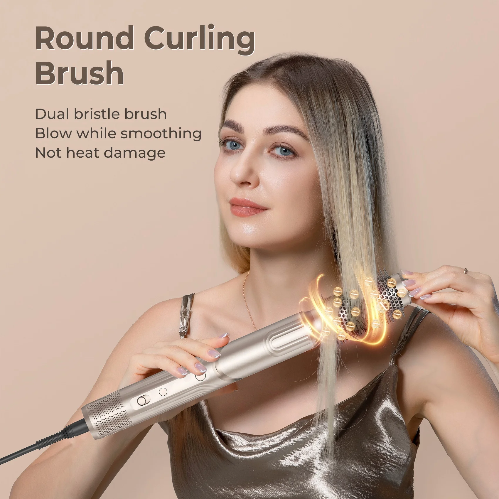 5 IN 1 High-speed foldable hot air comb 110000RPM high-speed brushless motor hair styler