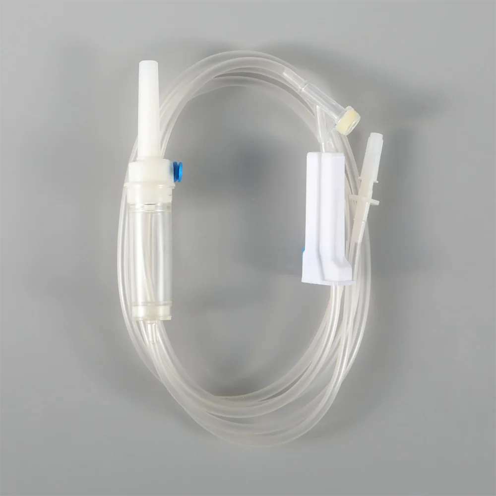 China Professional Customized Iv Infusion Set 60 Drops/1ml Infus Set Best Price With Chamber 150 With Needle