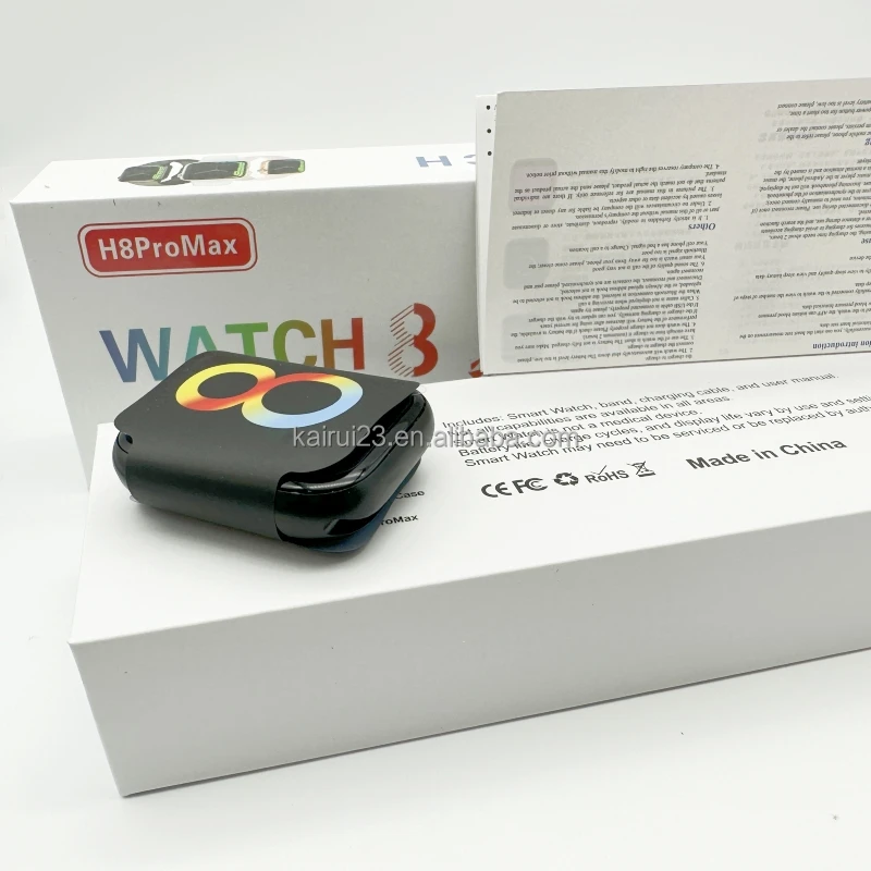 H8 Pro Max Smartwatch 1.92 Inches IPS Screen Reloj Inteligente H8 Pro Max Plus Smart Watch T900 Watch 8 Ultra 8 Series 8 Series7