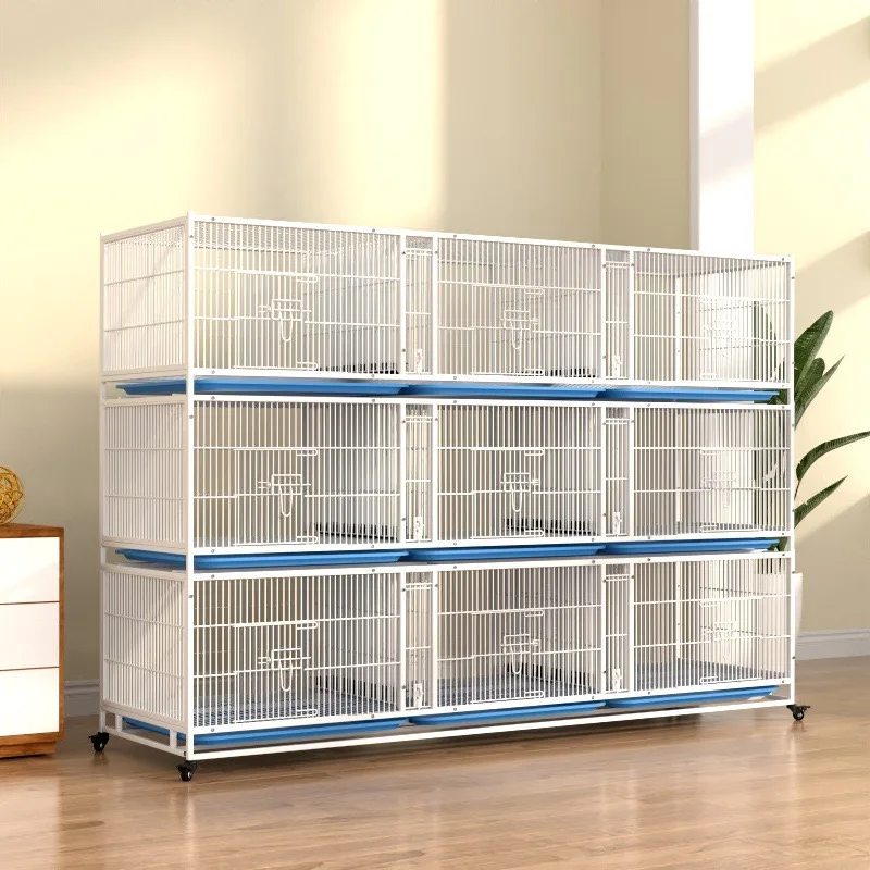 High Guality Movable Stackable Breeding Bird Cages Luxury Large Bird Cage Metal Canary Parrot Cages