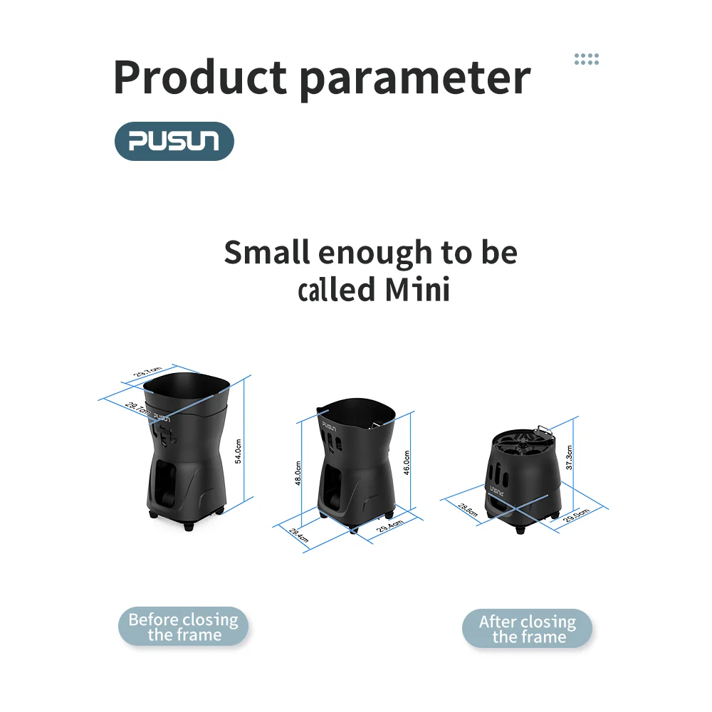 Brand New abs metal Portable tennis machine Professional tennis training padel Service machine with automatic return to the net