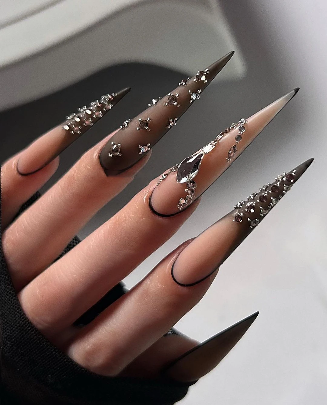 Wholesale Factory Fake Nails For Kids Colorful Rainbow Cute Children Press On Nails With Glue False Nail Artificial