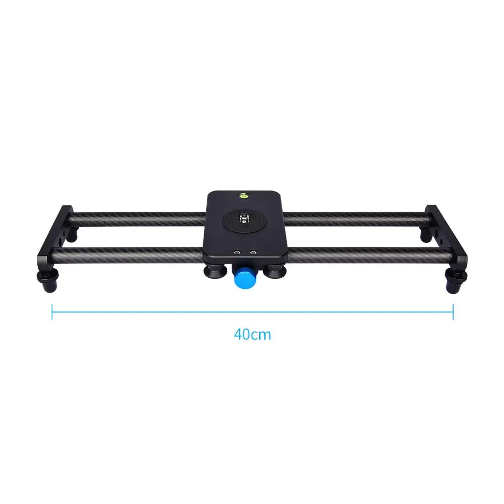 YELANGU L40T Carbon Fiber Slider Lightweight And Smooth For Camera Mobilephone 40CM 15.7 Inch