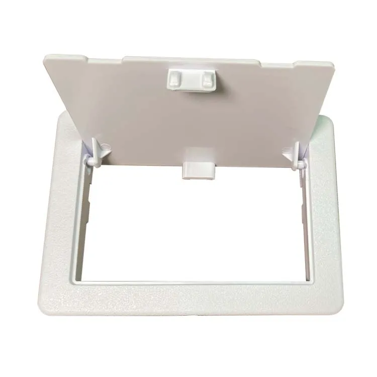 ABS plastic insert wall hidden top ceilling ductwork access penal Drywall Electrical Panel Cover Access Manhole Cover