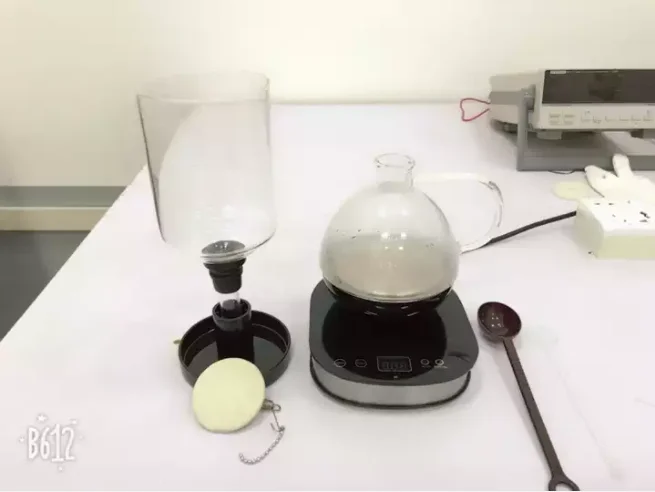 Home Kitchen Wooden  3cups Electric siphon espresso coffee maker coffee machine