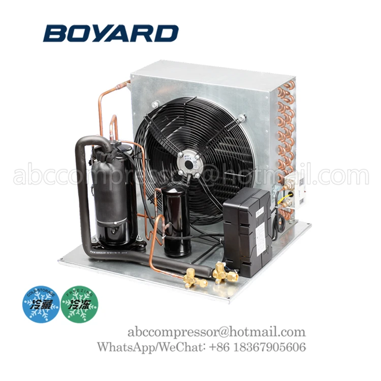 Refrigerated Truck parts r404a van monoblock refrigeration unit for bottom freezer refrigerator vehicle small cooling unit