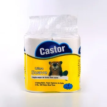 Cheap bulk 2ply 3ply soft printed recycled toilet roll paper bathroom tissue