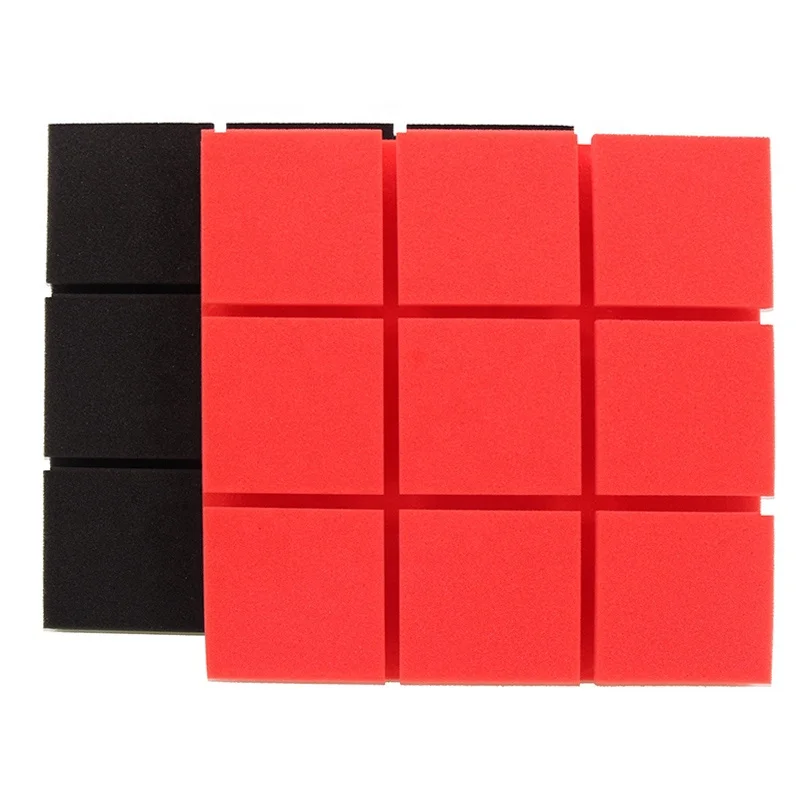 Three Head square Design Studio Wedge Tile Soundproof and Sound-absorbing Wall Panel