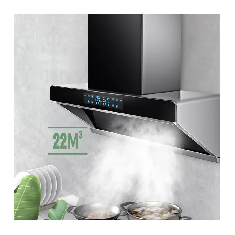 Прибор Lampblack не нужно снимать и мыть разделение дыма масла всасывающая кухонная бленда