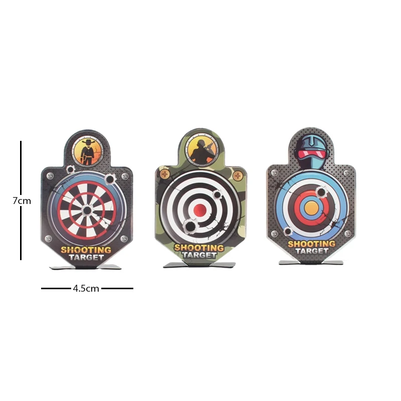 Thick Gong Silhouette Metal Target Shooting Target Real Life CS wargame Airsoft BB gun Steel Target
