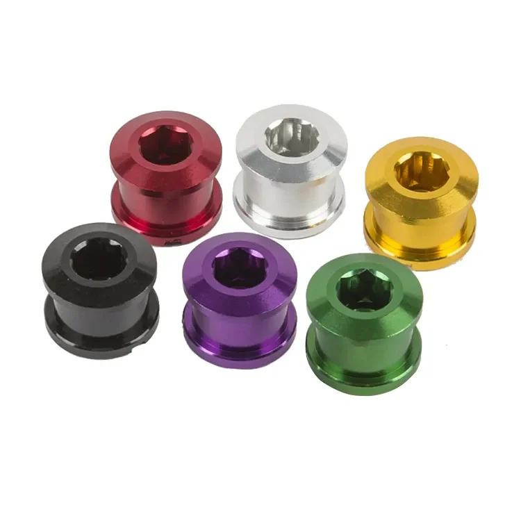 CNC Alloy Folding Bicycle Cranksets Screw MTB Chain Wheel Mountain Bike Crank Bolt