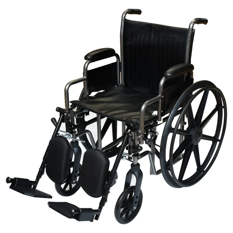 hot K5 selling folding detachable manual power  wheelchair with vinyl upholstery China suppliers