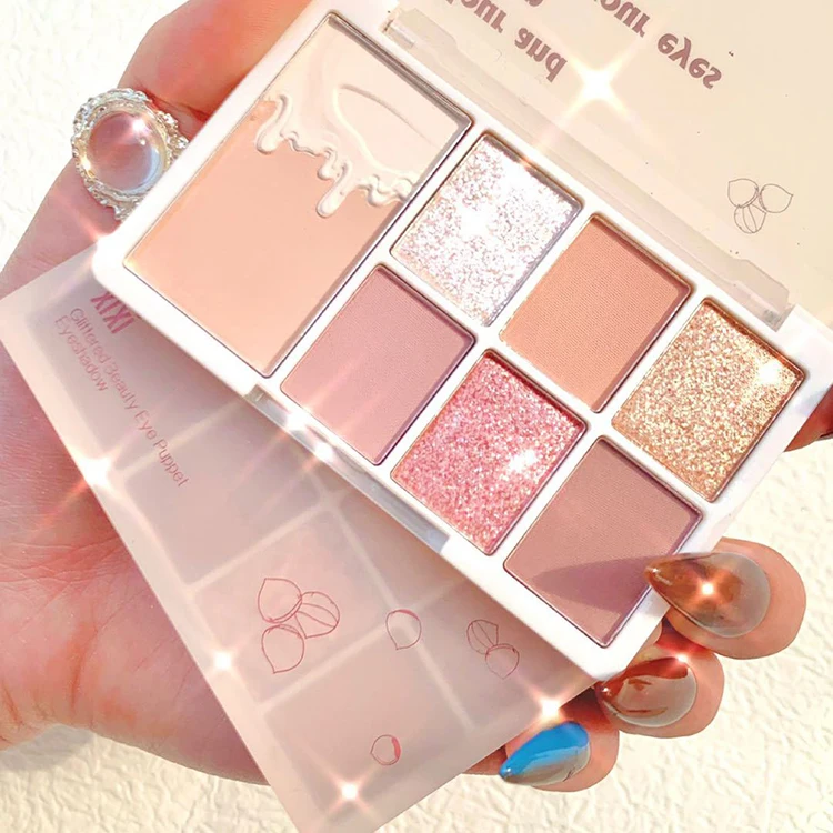 Wholesale Makeup Eye Shadow Palette Private Label Shimmer Matte Eyeshadow Palette