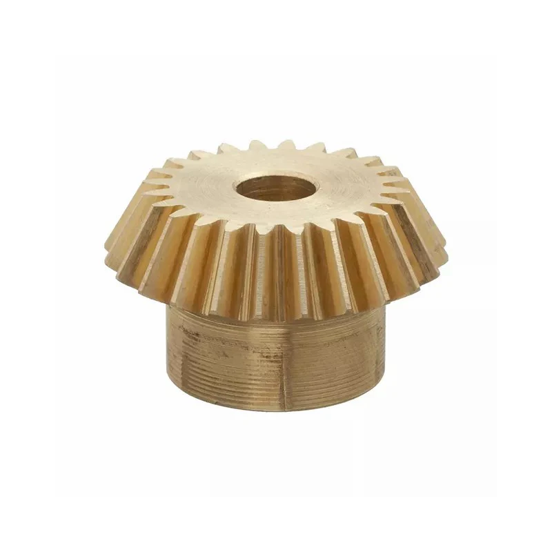 WEITE Customized Manufacture CNC Milling Machined Brass Bevel Gear