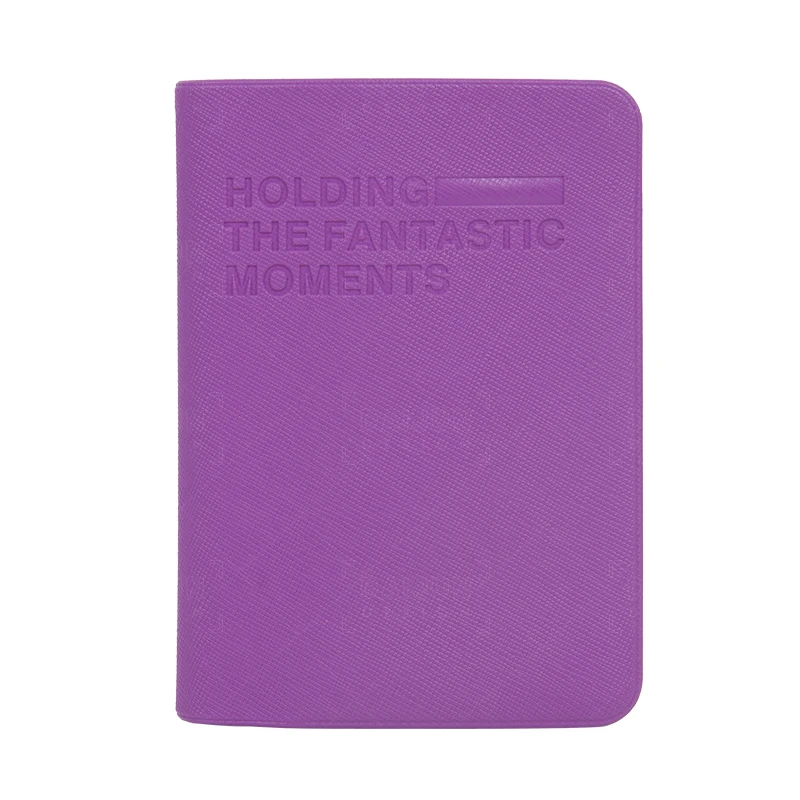 Wholesale PVC Leather PU Passport Cover Colorful Business Card Holder Letter Pattern ID Credit Document Stylish Business Style