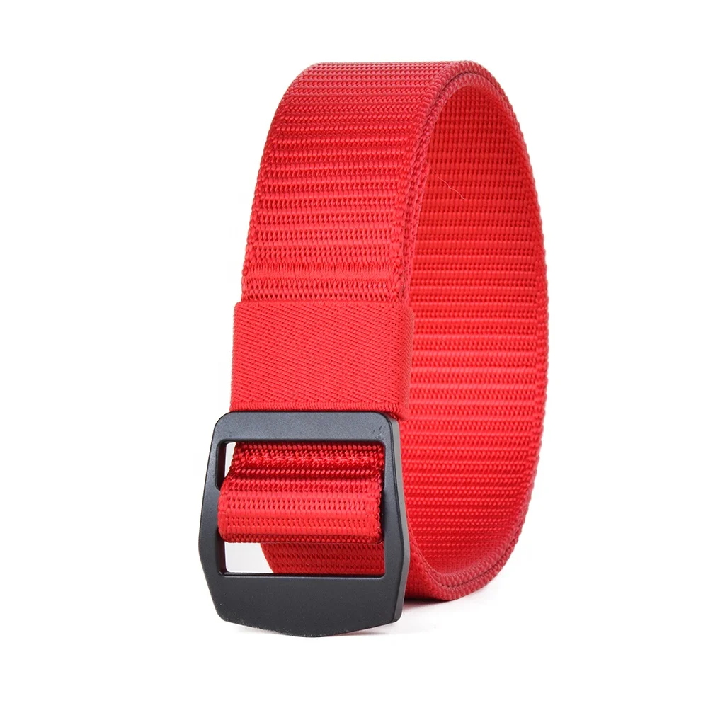 38mm nylon camp belt with metal buckle for outdoor