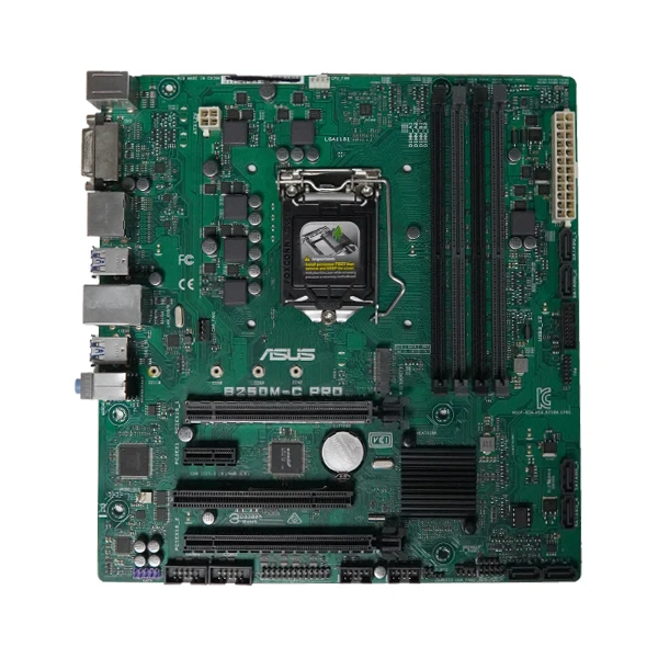Низкая цена PRIME B250M-C PRO с процессором Intel B250 LGA 1151 DDR4 64 Гб USB3.1 USB2.0 рабочего Материнская плата для компьютера