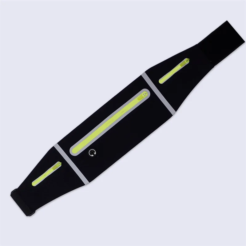 Sports Running Waist Pack Marathon Fitness Waist Pack Ultrathin Belt Multifunctional Waterproof Cell Phone Bike Waist Bag