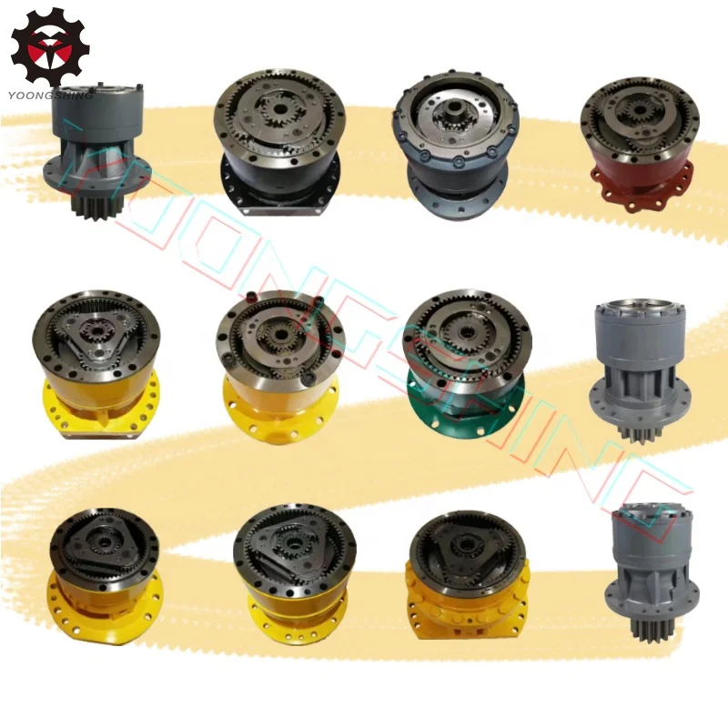 YOONGSHING E306 Excavator Swing Gearbox Swing Reducer SWING DRIVE GROUP