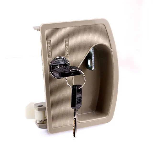 HS119A ABS plastic handle zinc alloy furniture cabinet combination lock for locker