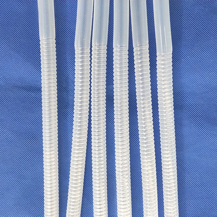 
Dankai 100% Virgin Transparent 1/2 FEP Corrugated Tube 