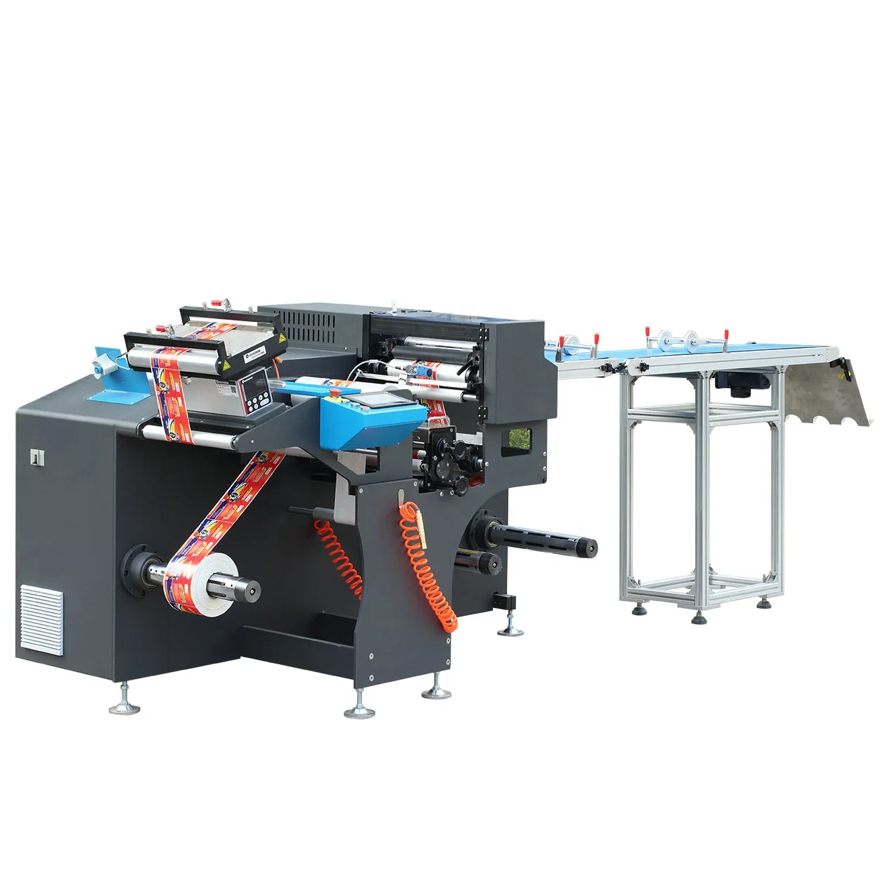 HONTEC HS-350 Post-press equipment high speed sheeting machine for drinks labels