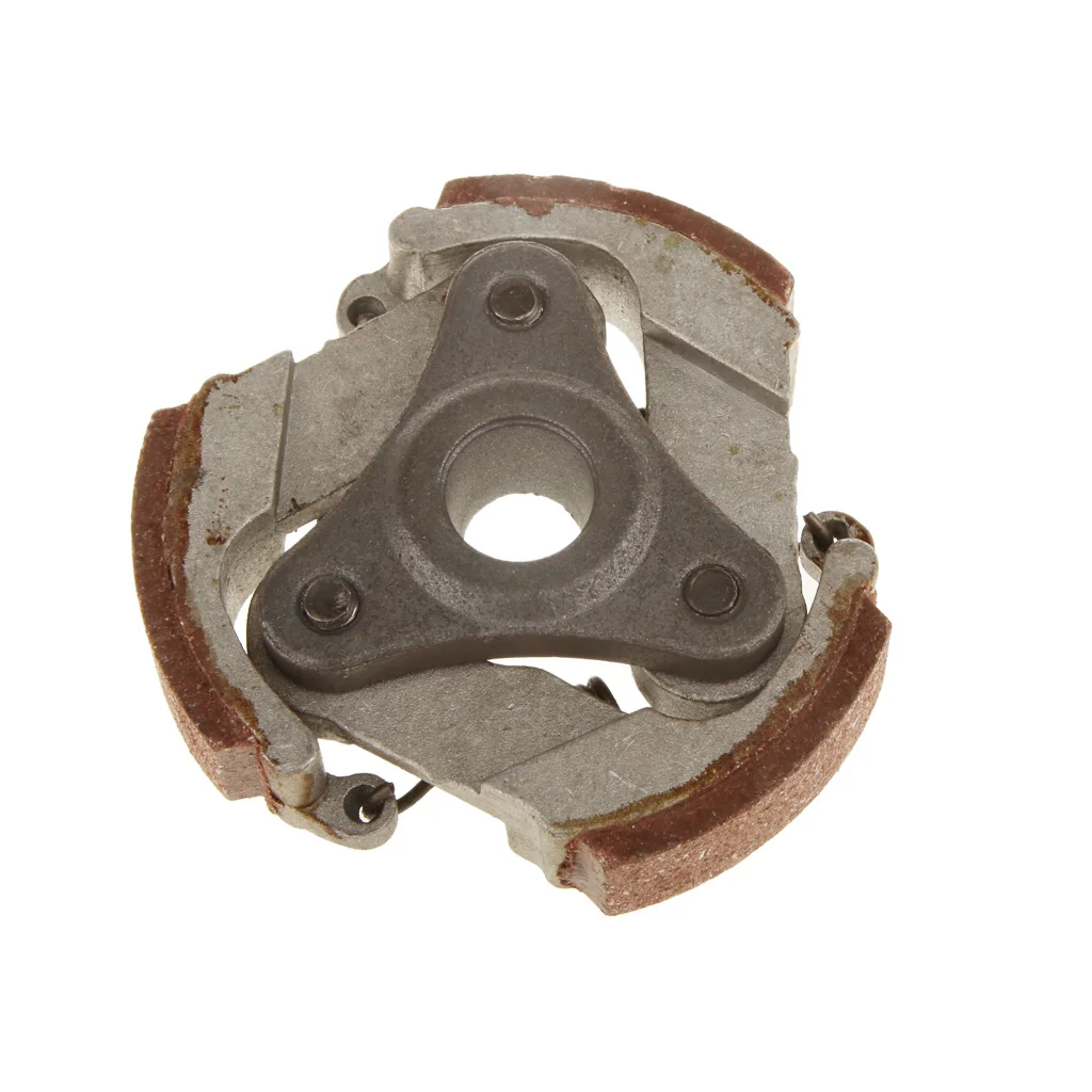 Engine Clutch Plate Pad 3 Shoes For 2 Stroke 49cc Pocket Bike ATV Quad