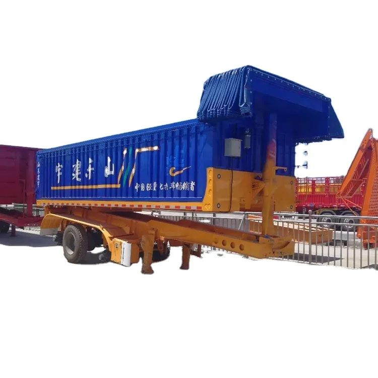 TSD  Factory 40cbm price 70-80 t 3 Axles Dump Semi-Trailer  Rear Tipper Trailers For Sale