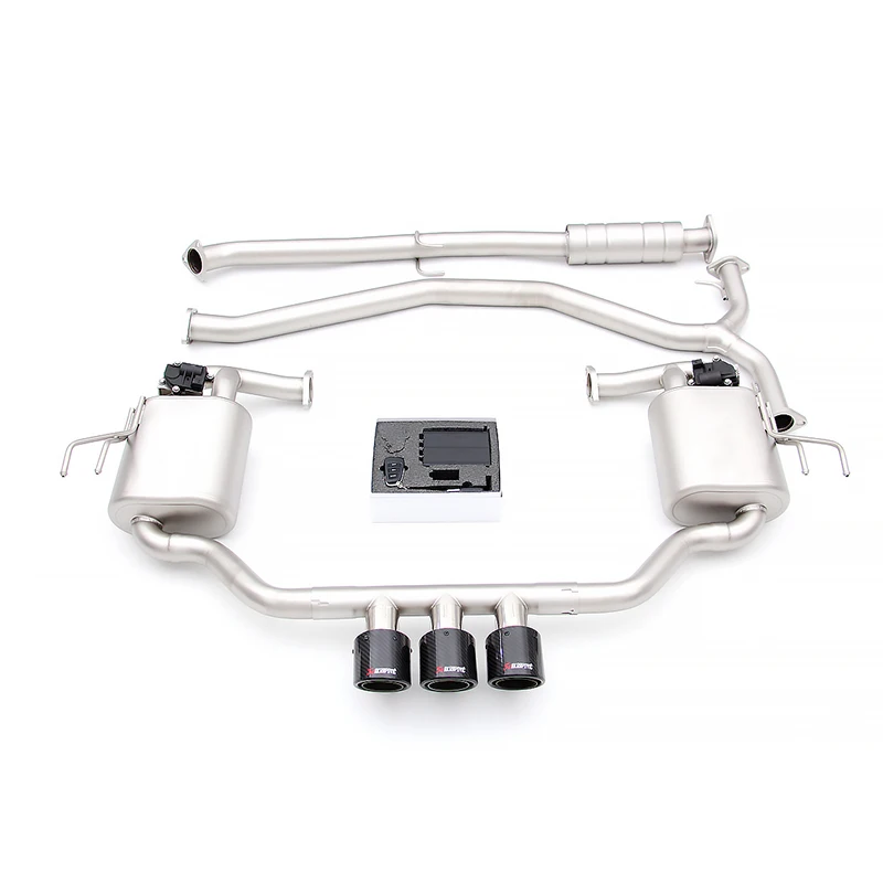 2021 Высокое качество нержавеющая сталь Три из хвостовой части дистанционного управления rcv Джойстик управления гидравлической джойстик экскаватор гидравлический клапан дистанционного управления глушитель выхлопной трубы для Honda Civic 1,5 T