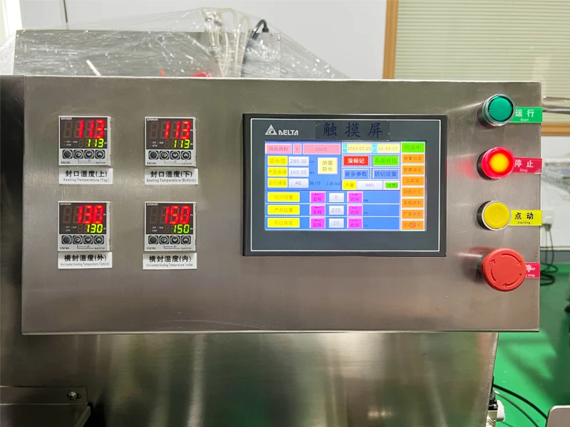 Automatic Reciprocating motion film running high speed fresh vegetables fruits food packing machine