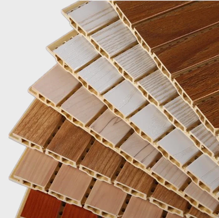 Bamboo Fiber WPC Acoustic Board Sound Absorbing Wall Panel