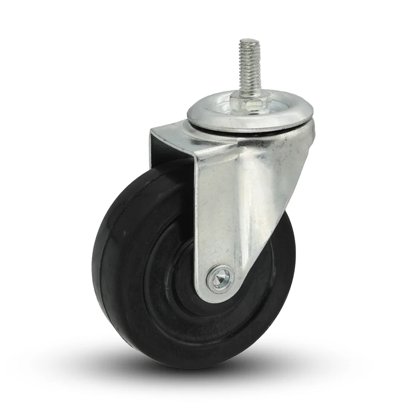 2 Inch Caster Wheel Single Axle Mute Multi Function Castor Trolley Bearing Universal Castor For Furniture