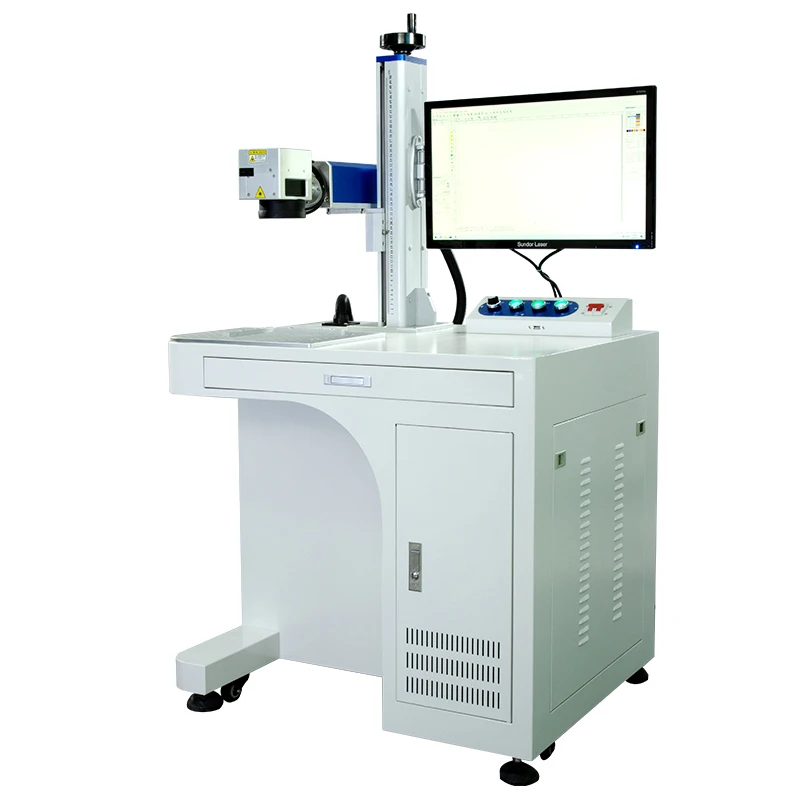 Pcb Fully Automatic Online Mopa 30W 50W 60W Fiber Laser Cutting Marking 2.5D Engraving 100W Machine Engrave Color For Metal