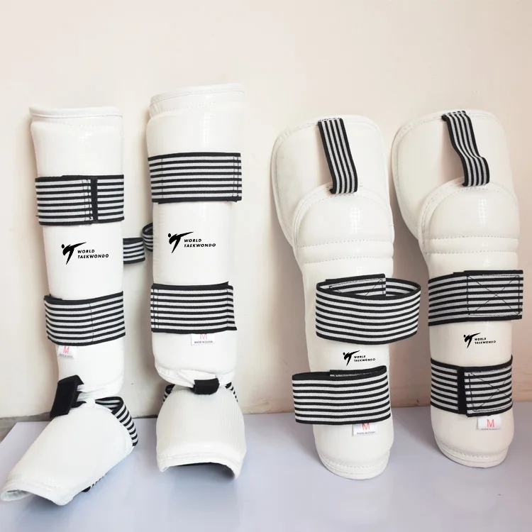 2022 new brand OEM China manufacturer Wholesale Martial arts protector shin elbow guard taekwondo instep sparring gear