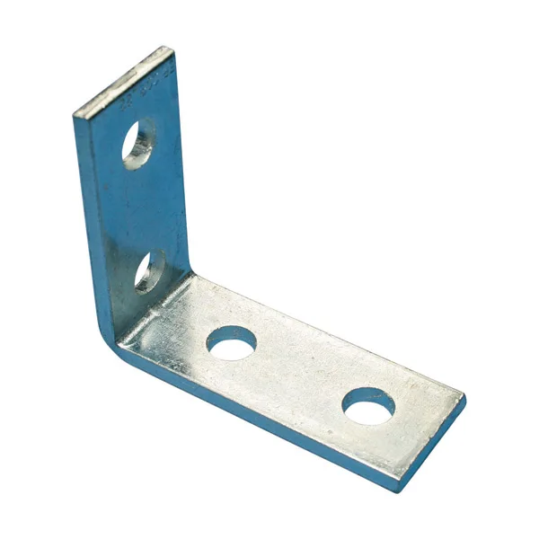OEM ODM Custom Stainless Steel Metal Angle Bracket Zinc-Planted Shelf Support Corner Bracket Case Stamping Bending Sheet Metal