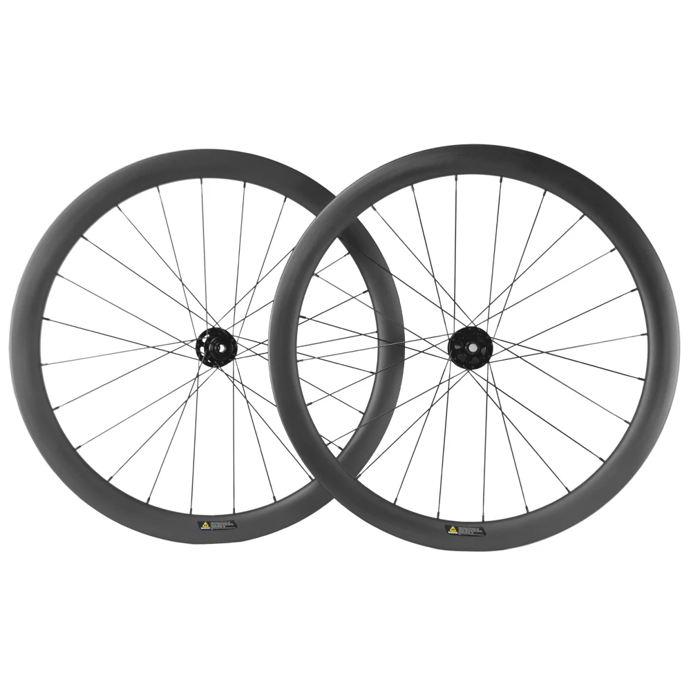 TB2132 New arrivals carbon fiber 45mm rim depth 28mm width road disc wheelset tubeless disc brake hub wheelset