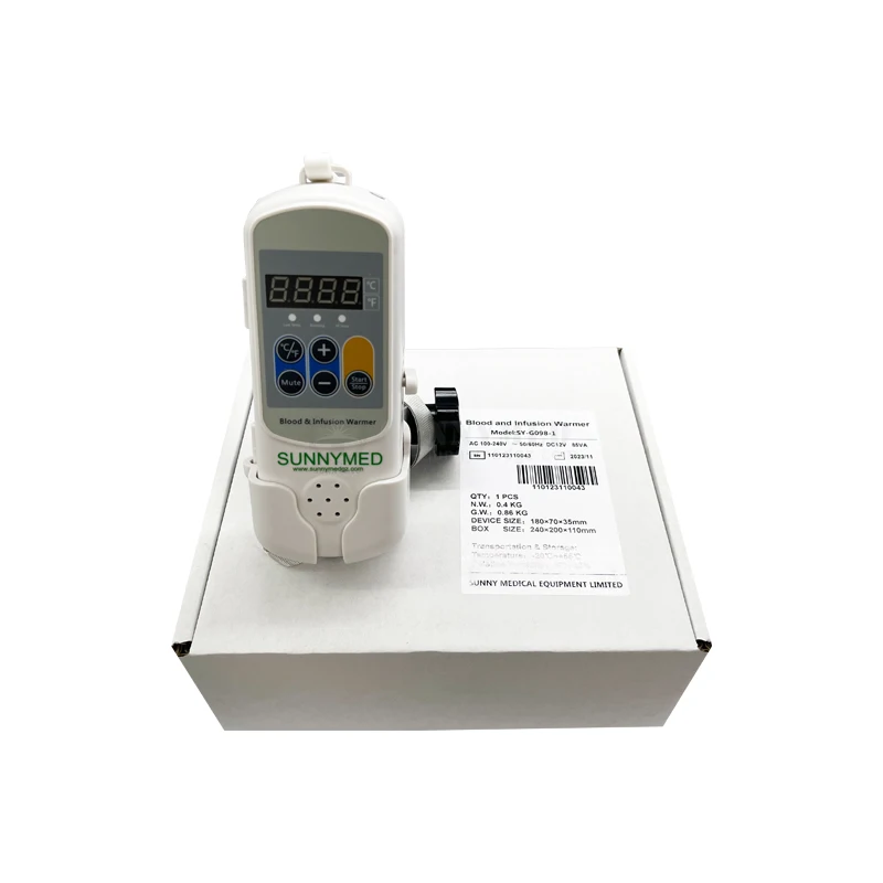 SY-G098-1 infusion pump warmer constant temperature Veterinary Blood vet infusion pump warmer