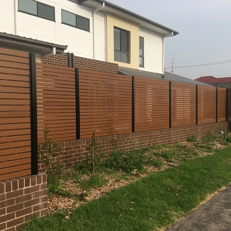 Professional production OEM aluminum fence balcony garden decoration aluminum fencing